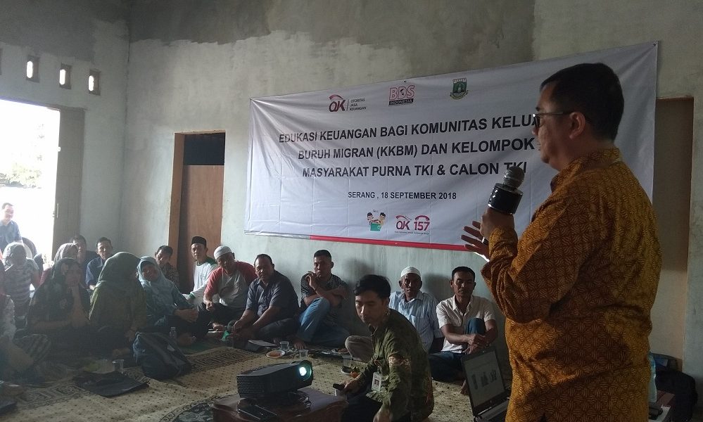 ABDSI KORWIL BANTEN GANDENG OJK EDUKASI PURNA TKI