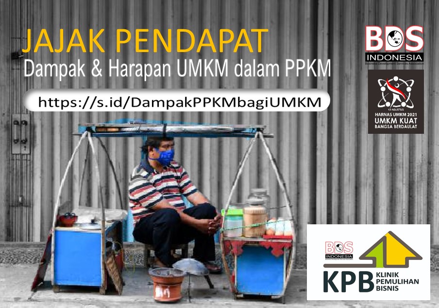 Hasil Jajak Pendapat ABDSI tentang Dampak PPKM bagi UMKM